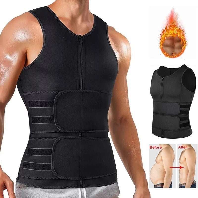 Chaleco moldeador de Neopreno Hombre Deportivo - Magic Fajas Shop