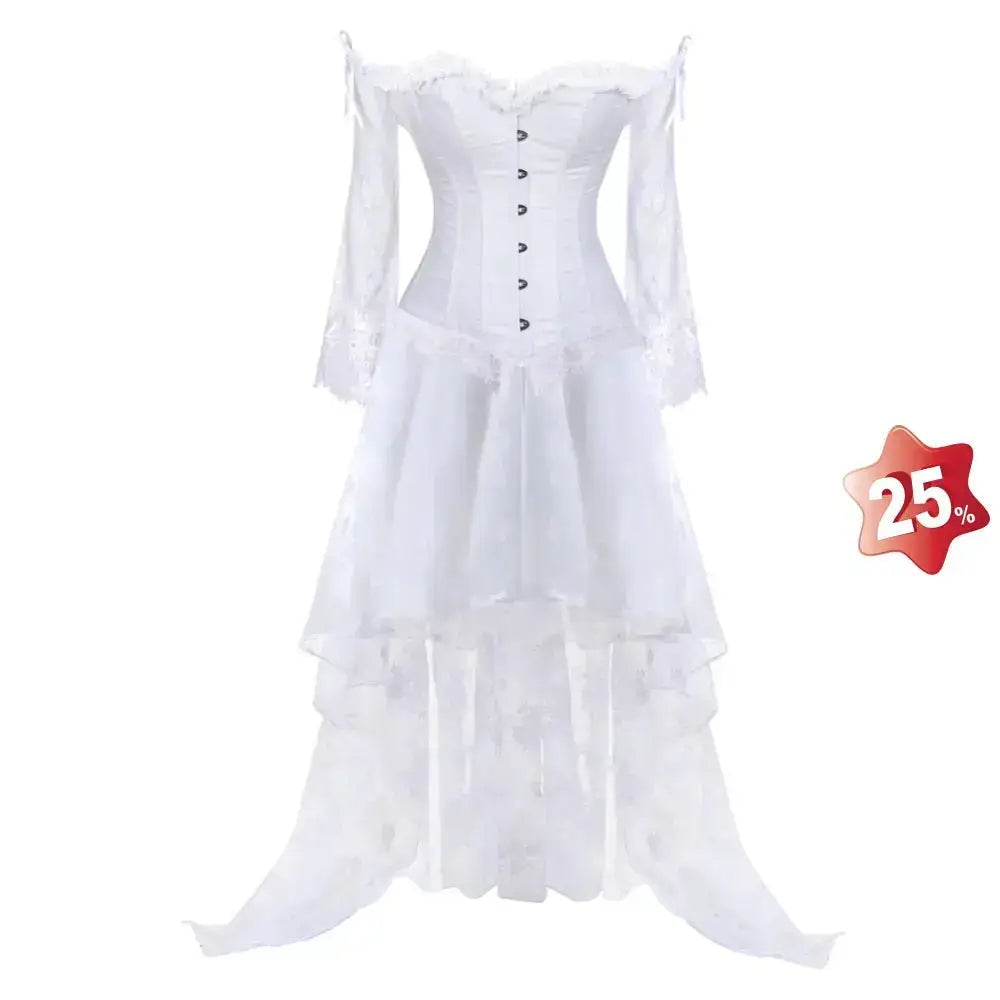 Traje de dama con corsé dividido para baile de palacio - Magic Fajas Shop